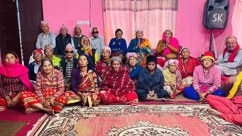पनौतीमा रहेको माइती वृद्धाश्रमका लागि काठमाडौँको शान्तिनगरमा  महायज्ञको आयोजना गरिदैँ