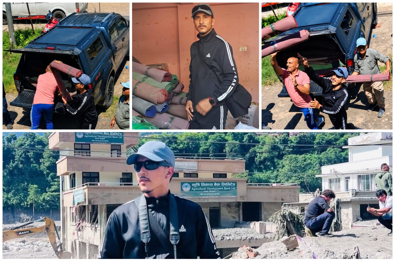 राहत सामग्रीसहित बाढी प्रभावित क्षेत्रमा पुगे जेनजी प्रवक्ता विजय शाह
