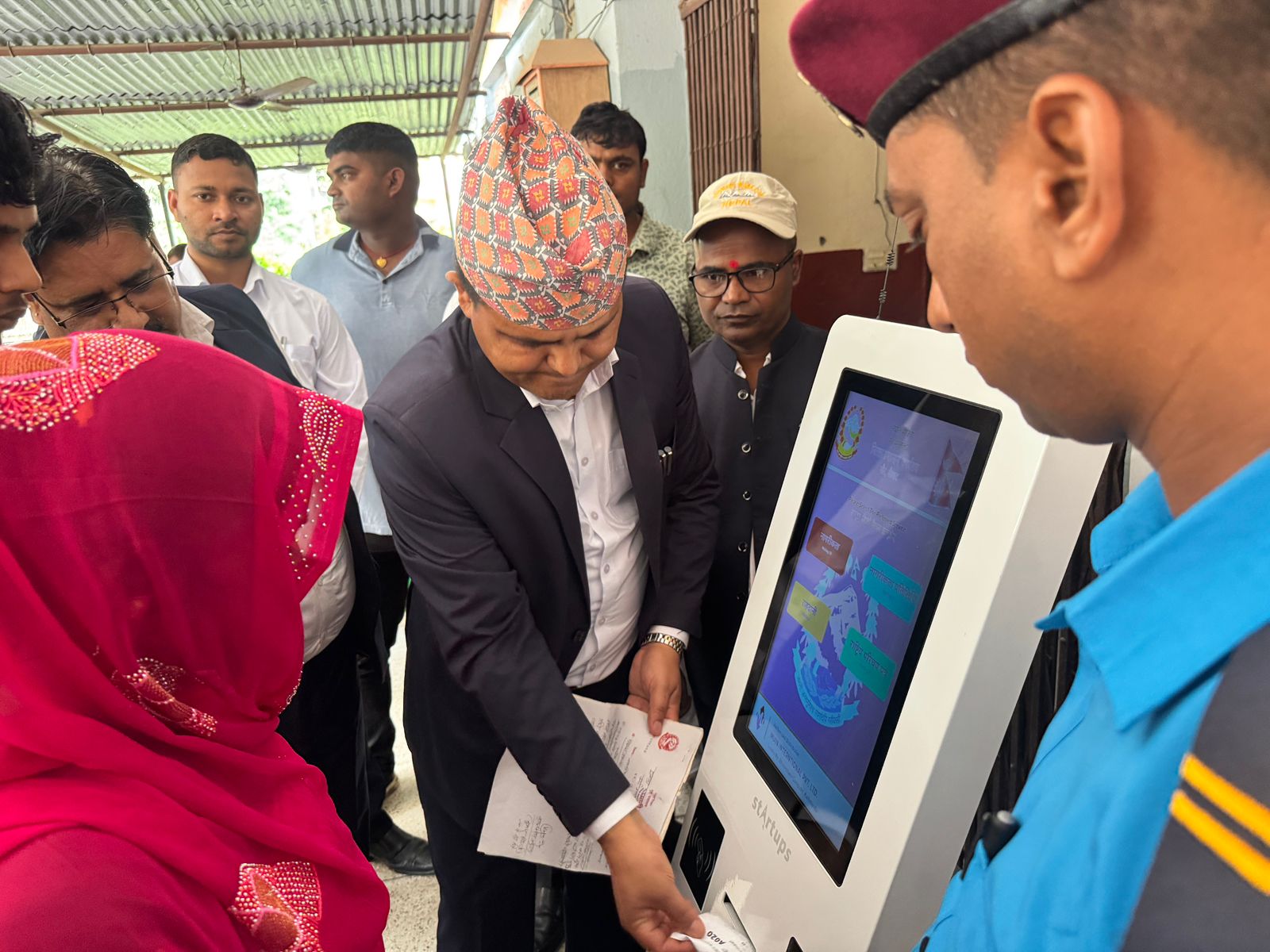 जिल्ला प्रशासन कार्यालय रौतहटमा टोकन सिस्टम लागू