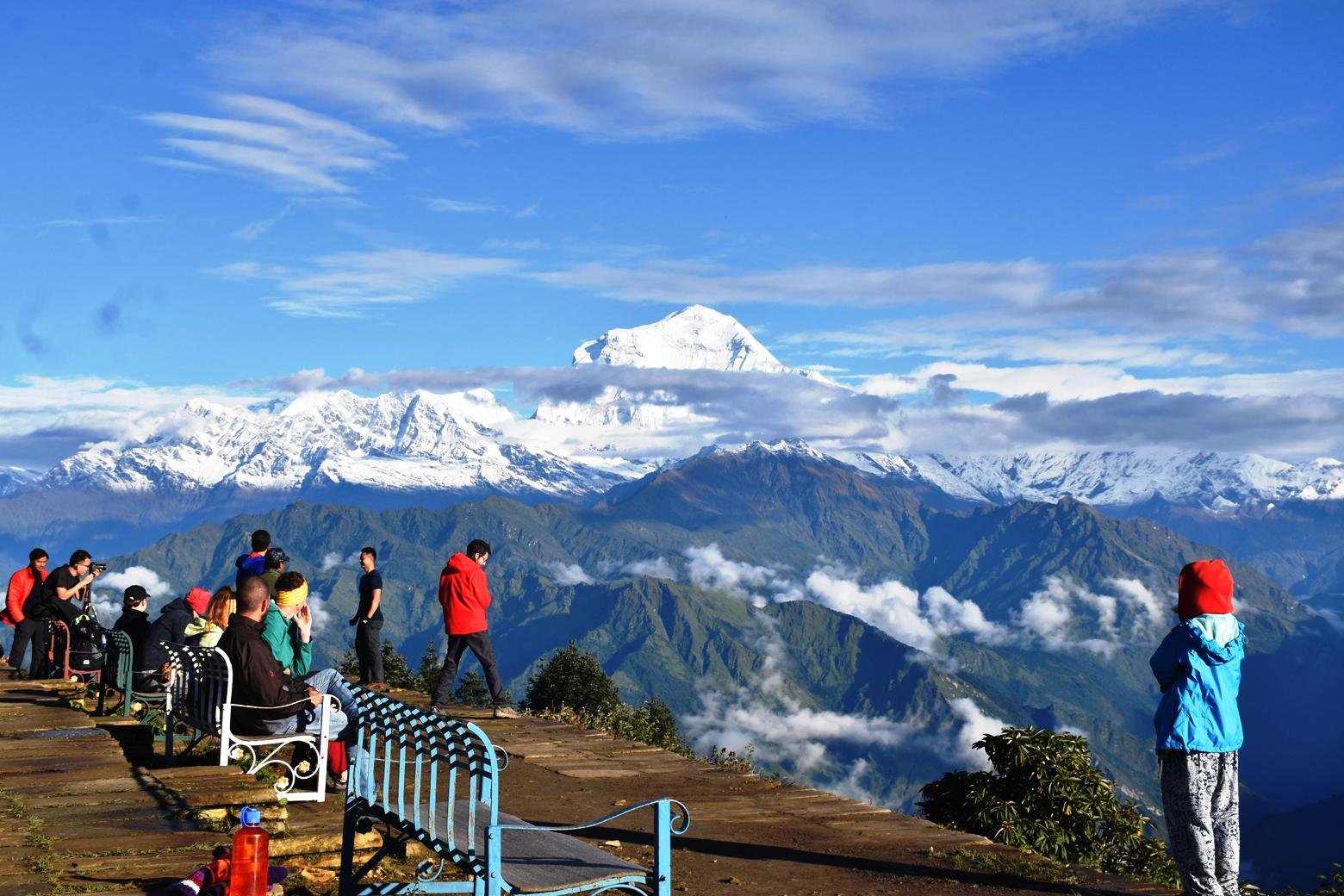 म्याग्दीका पर्यटकीयस्थलमा आन्तरिक पर्यटकको चहलपहल