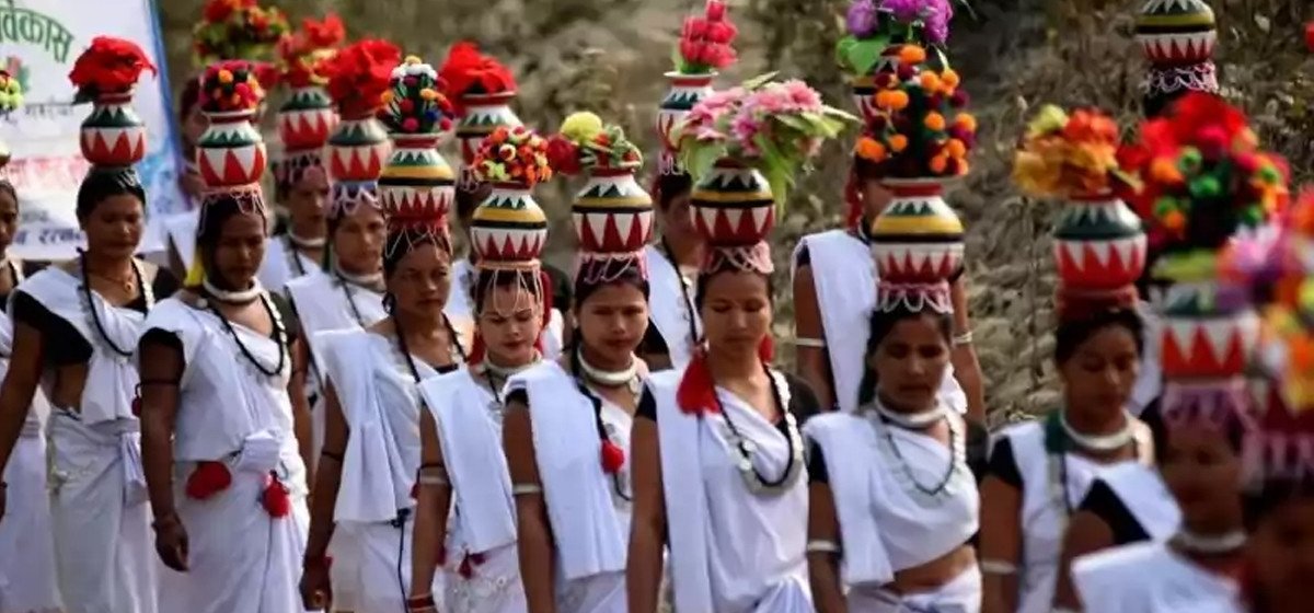 आज  थारु  समुदायको अट्वारी पर्व ,६ जिल्लामा बिदा