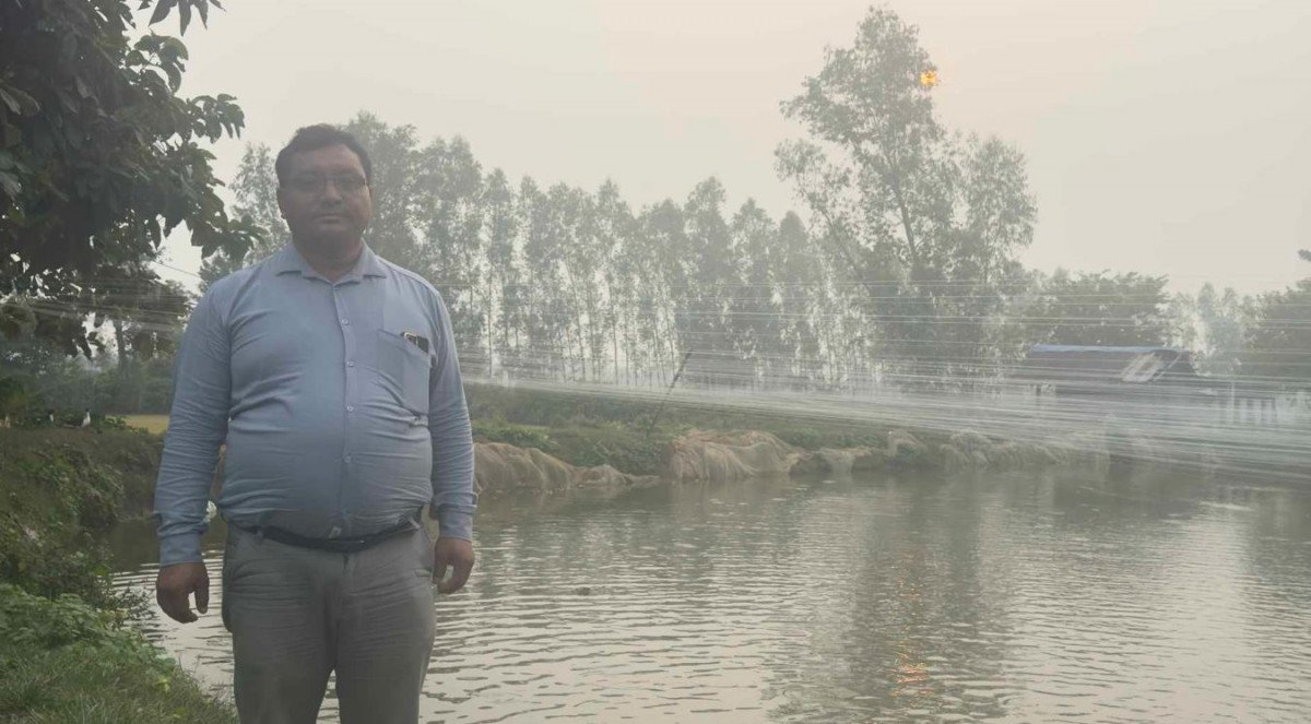 माछापालनबाट छोरीलाई एमविविएस र छोरालाई एआई पढाँउदै चौधरी