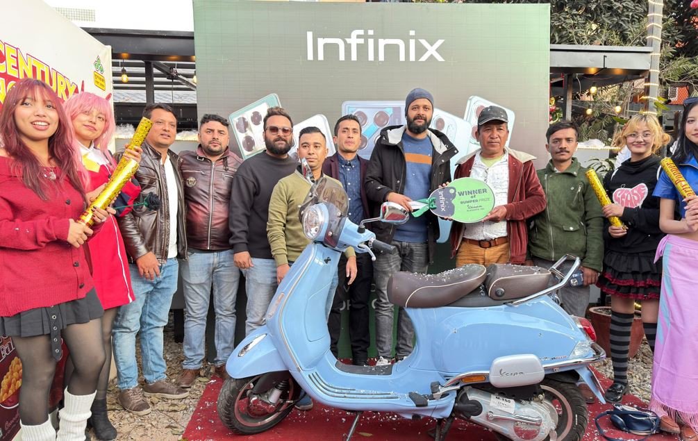 इनफिनिक्सको दशैँ धमाका बम्पर पुरस्कार’ विजेता घोषणा