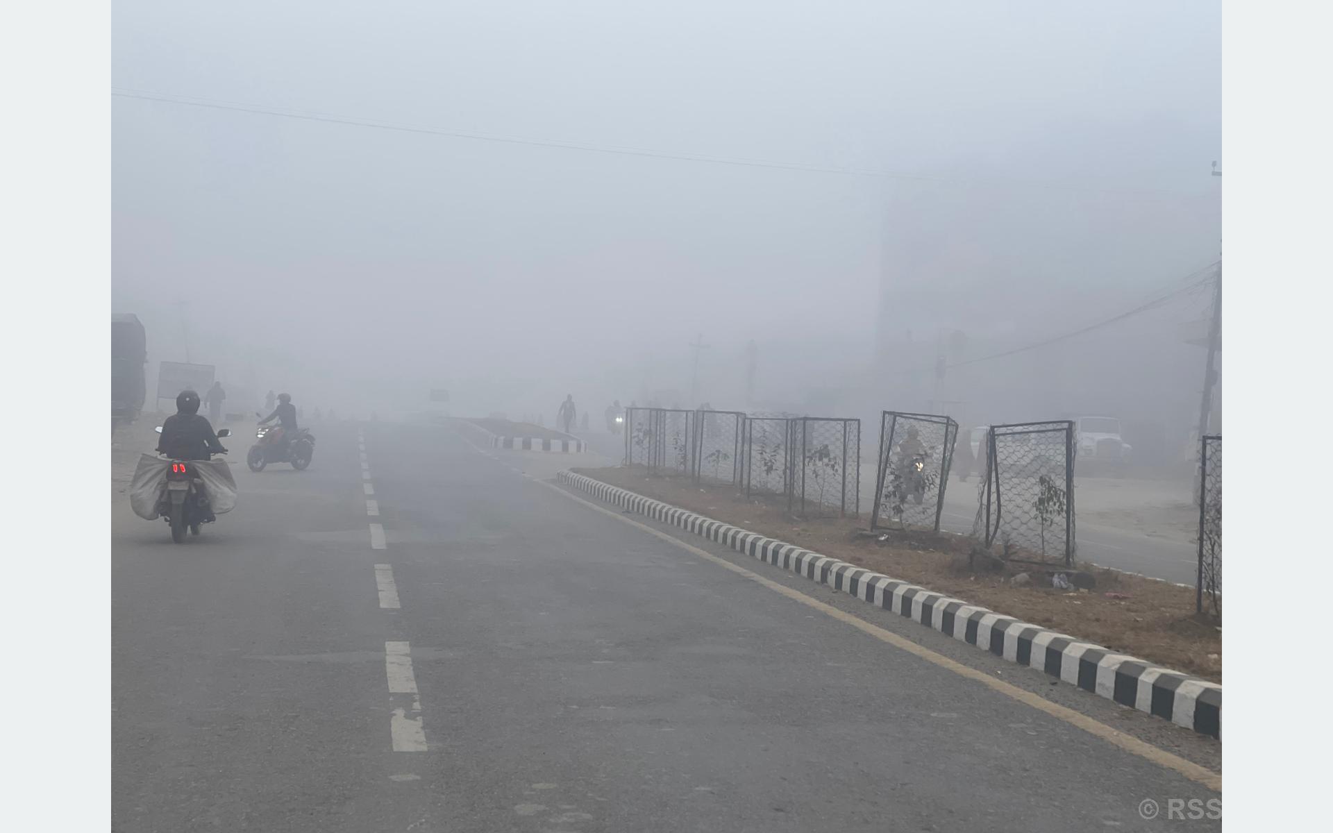 चिसो बढेसँगै जनजीवन कष्ठकर
