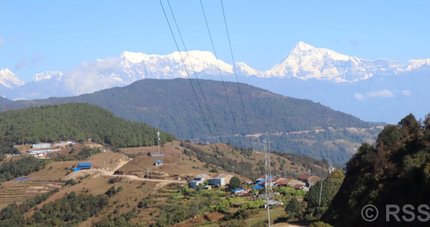 भोजपुरको सुन्तले डाँडा र हिमशृखङ्ला