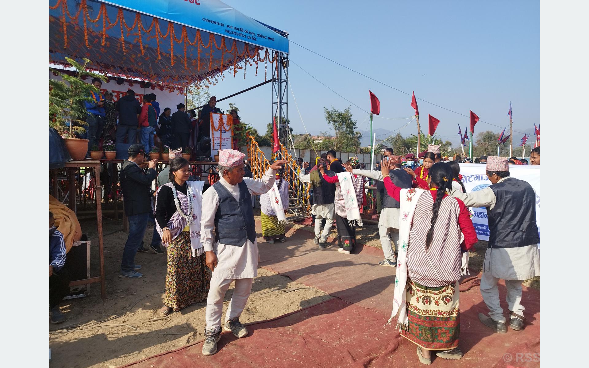 महोत्सवमा नृत्य प्रस्तुति