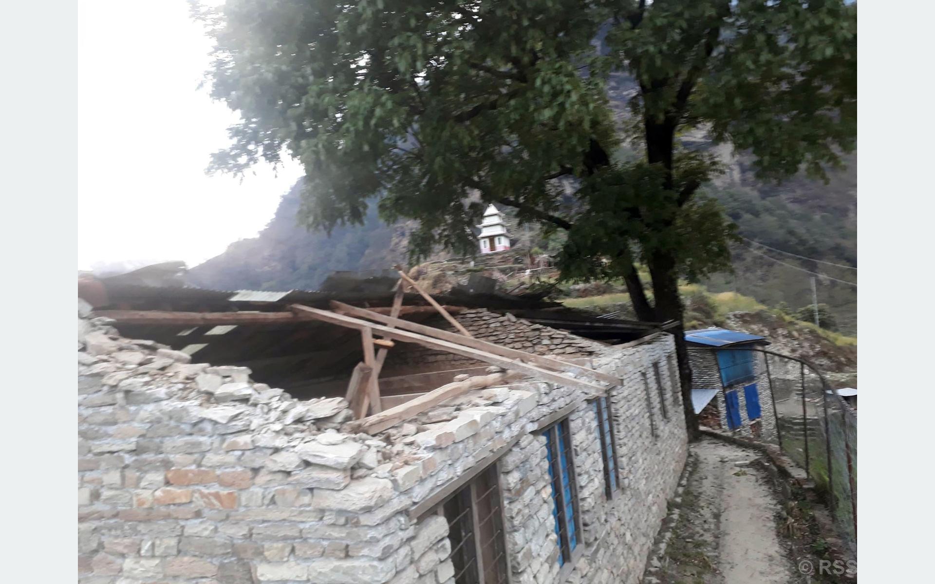 हावाहुरीले क्षति