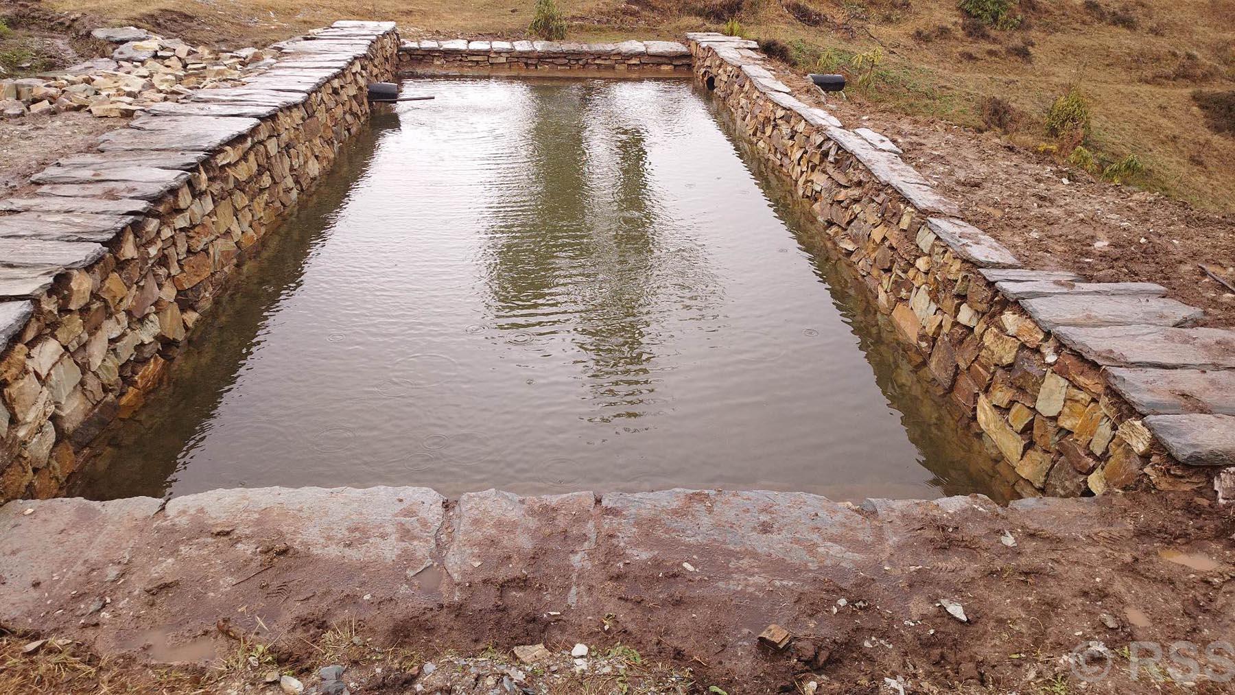 वन्यजन्तुका लागि पोखरी