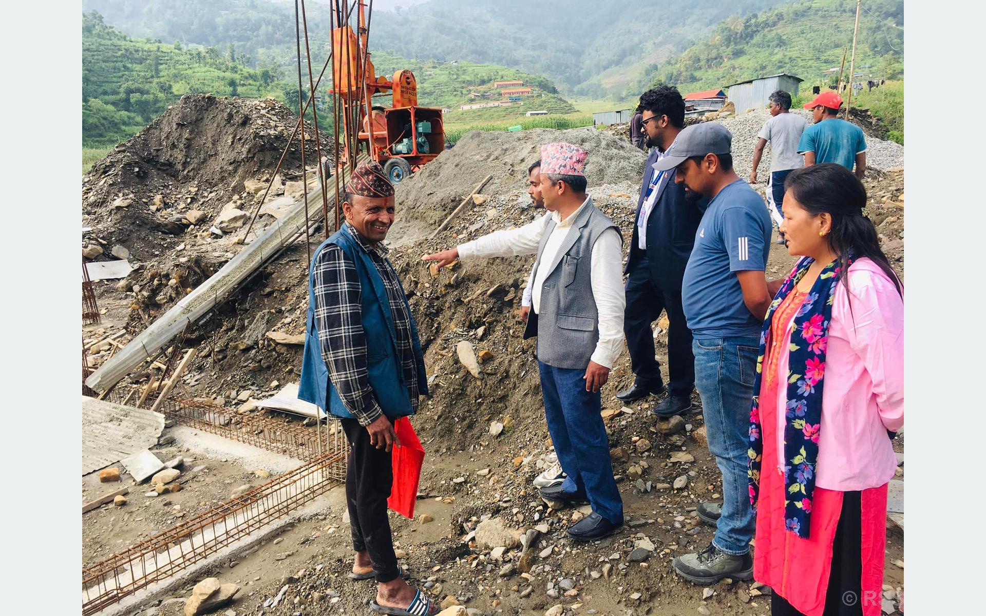 अनुगमन–गाउँपालिका अध्यक्ष भट्ट
