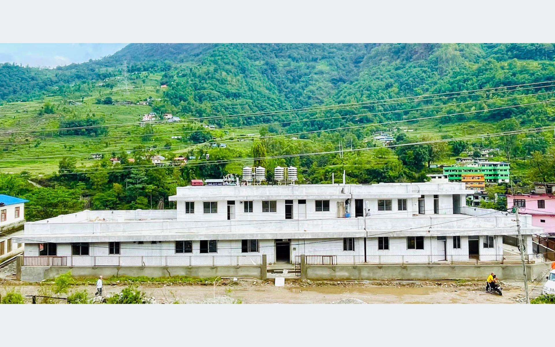 निर्माणाधीन पाग्रेटार अस्पताल