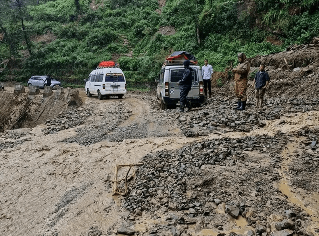 बीपी राजमार्गमा राति सवारी चलाउन रोक