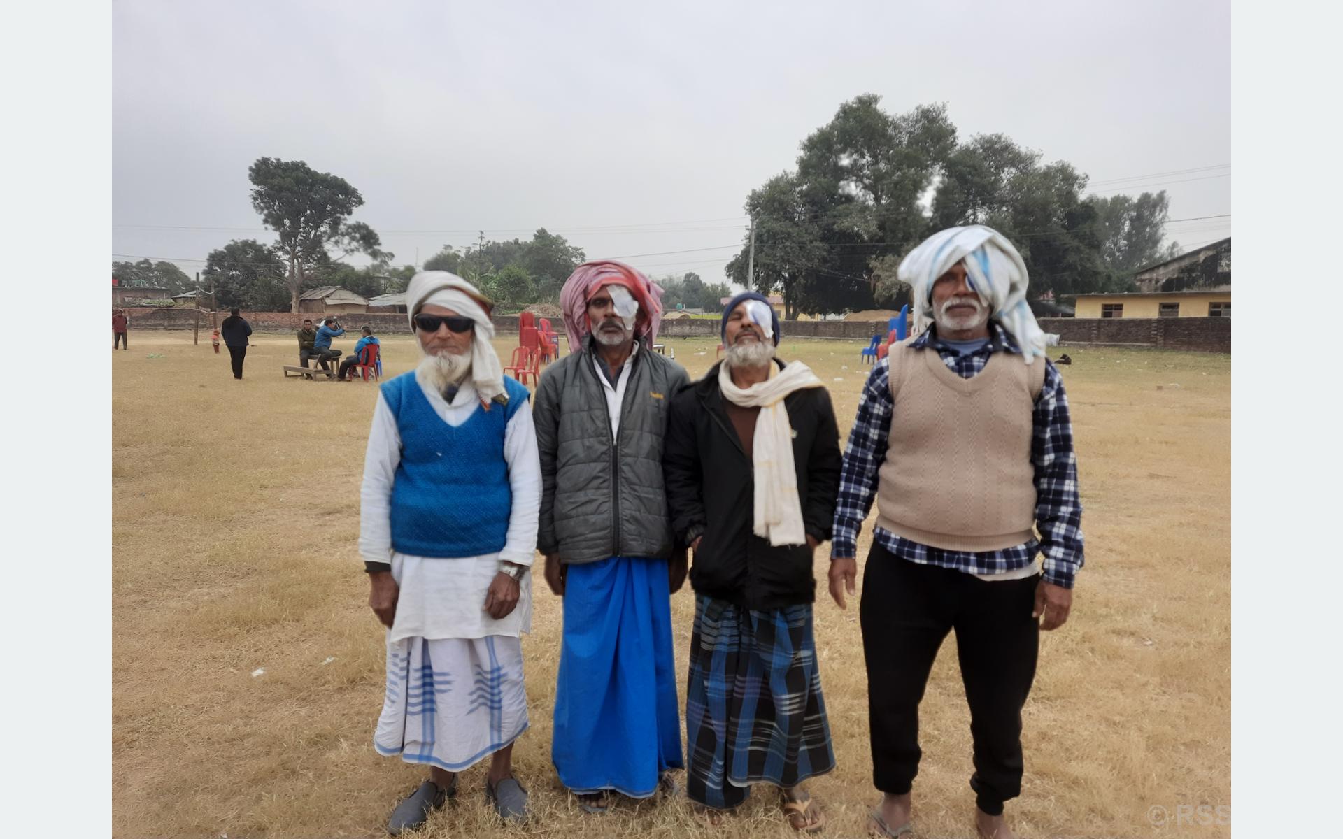 भारत, बंगलादेश र भुटानका आँखाका बिरामी उपचार गर्न नेपालमा