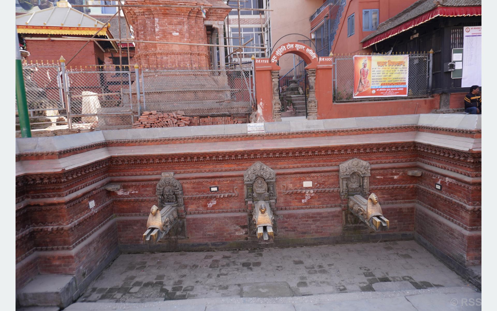 ढुंगेधारामा बाह्रै महिना पानी झार्ने ललितपुर महानगरको योजना