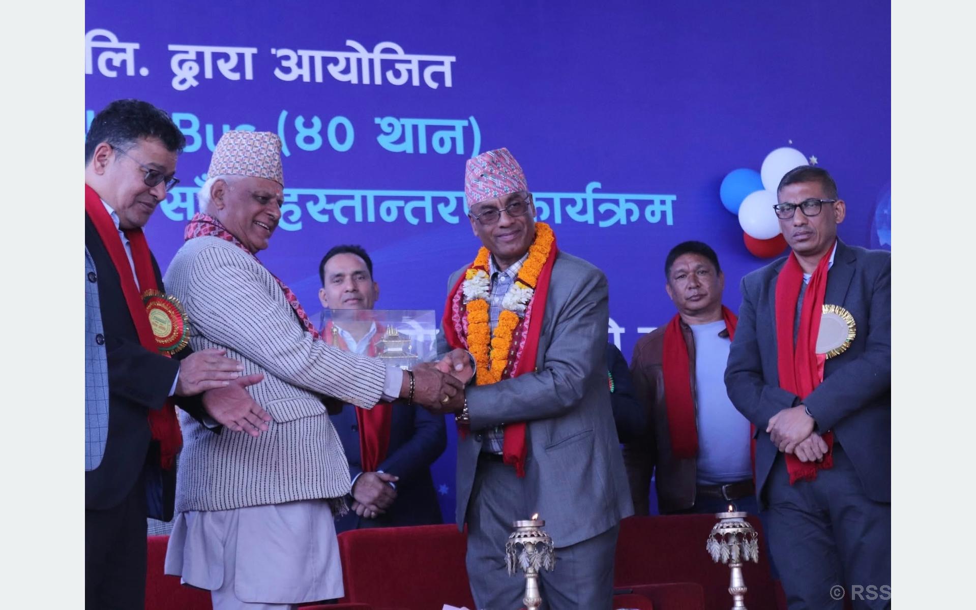थानकोटदेखि धुलिखेलसम्म बस सेवा सञ्चालनमा