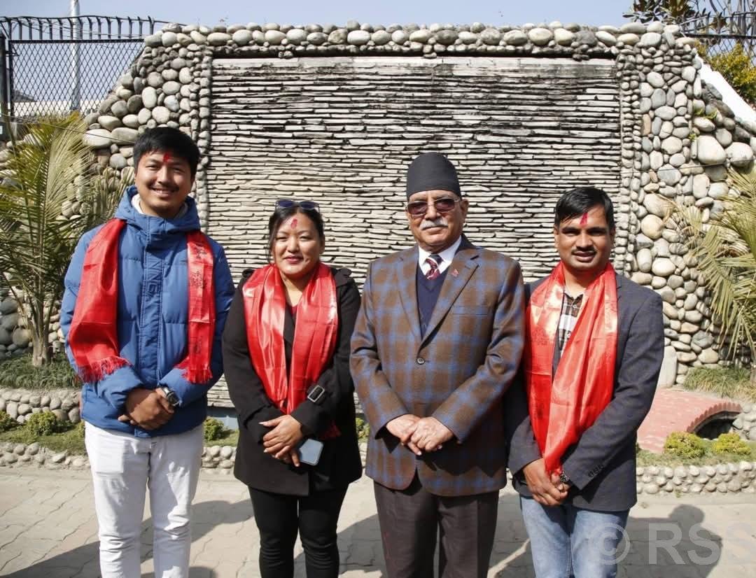 युवाहरूको ऊर्जा समाज रुपान्तरणमा प्रयोग हुनुपर्छः प्रचण्ड