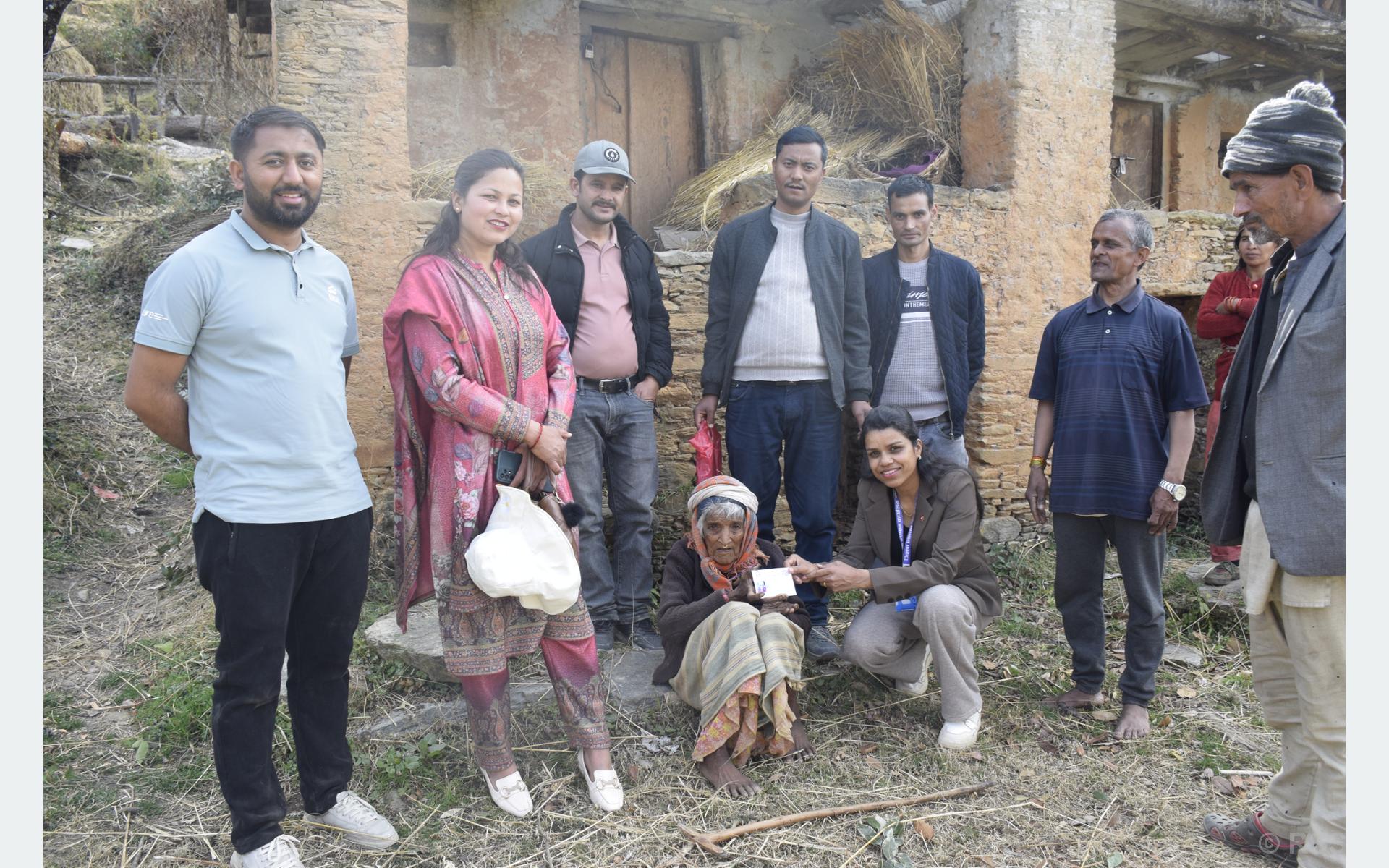 बझाङकी तुलसीदेवी जोशीले ९६ वर्षमा पाइन् नागरिकता