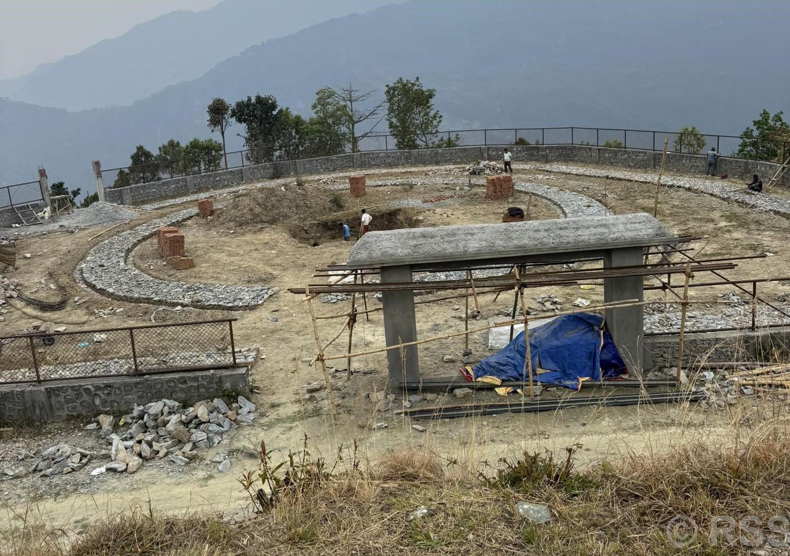 म्याद सकिएको दुई वर्षपछि म्याग्दीको रावण पार्क निर्माण थालियो