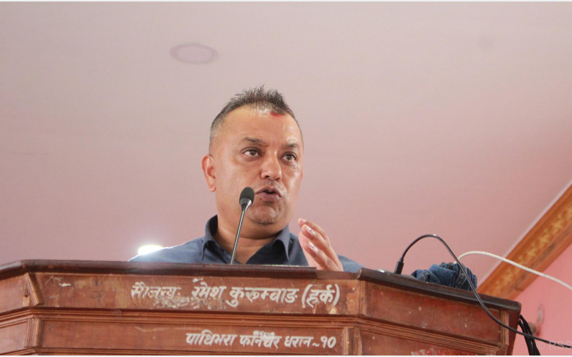 उत्तेजक नारा र भीड उक्साउने शैलीको राजनीतिमा कांग्रेस विश्वास गर्दैनः गगन थापा