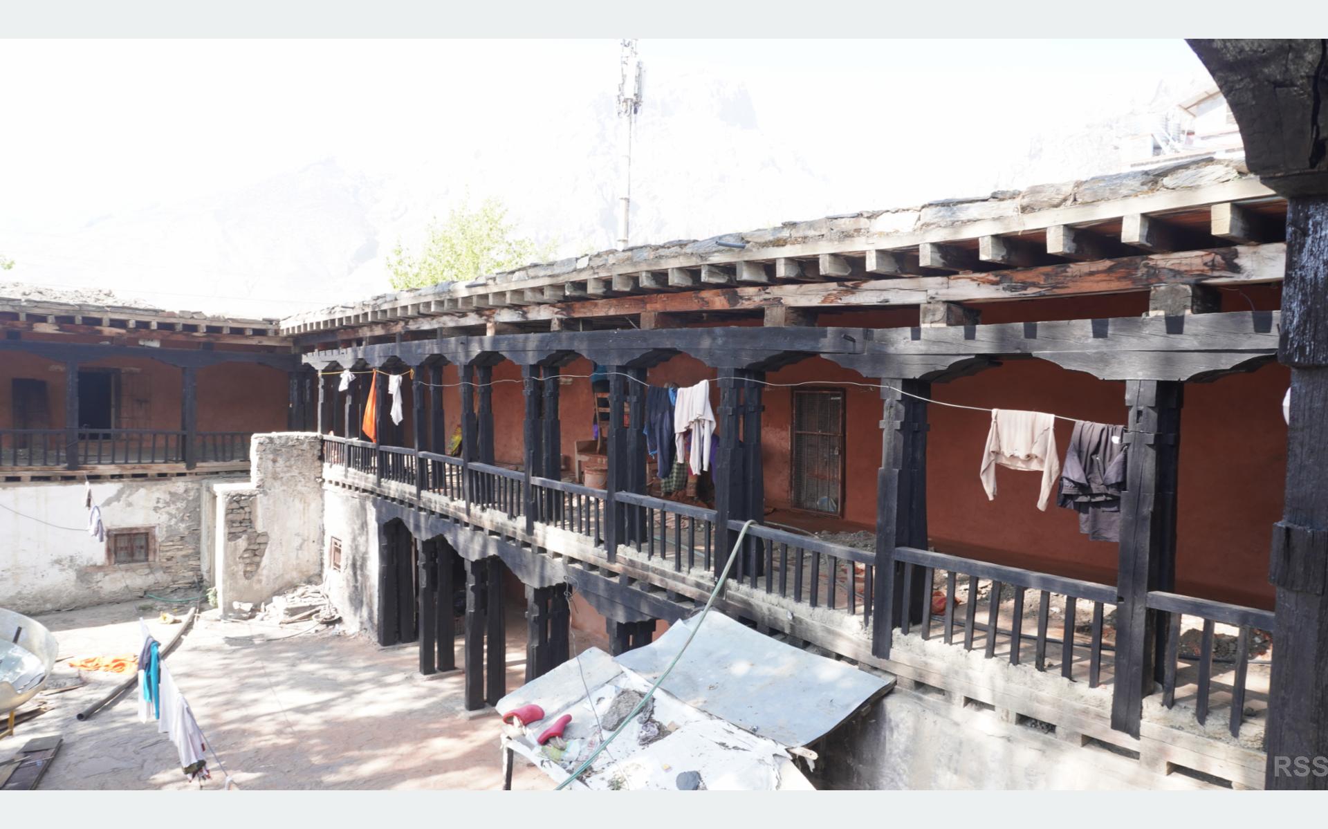 मुस्ताङको मुक्तिनाथ धर्मशाला स्तरोन्नति गरिँदै
