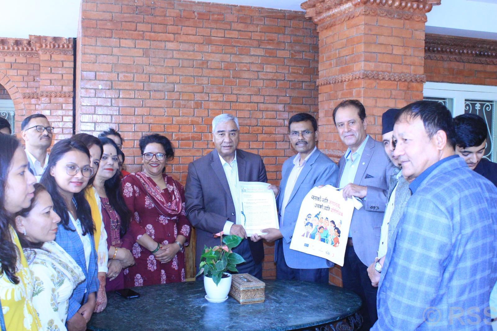 प्रत्यक्ष निर्वाचन प्रणाली जनतासम्म पुग्ने मुख्य आधार होः सभापति देउवा