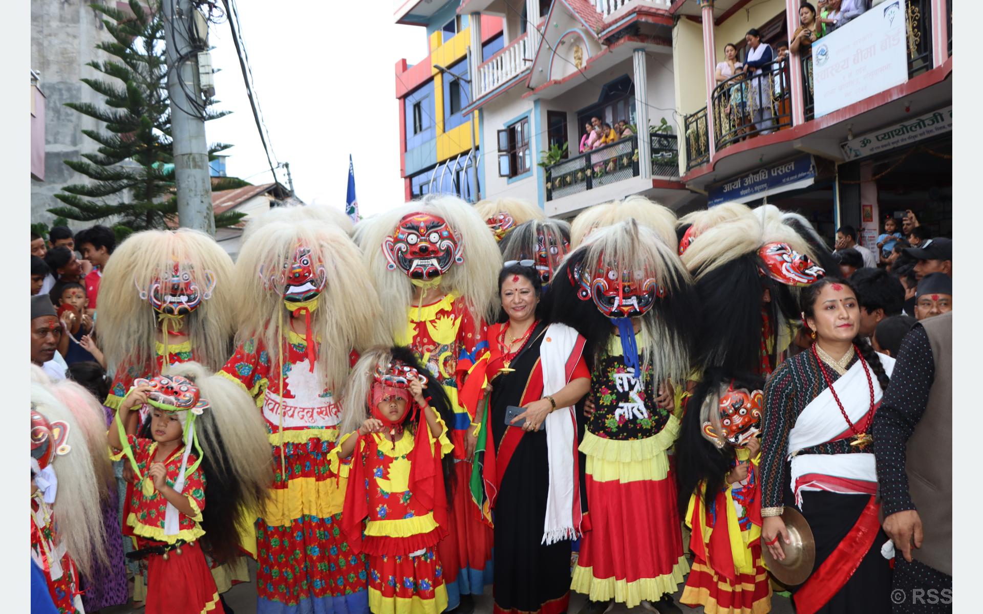 संखुवासभासहित पूर्वी पहाडी जिल्लामा लाखेजात्रा सुरु