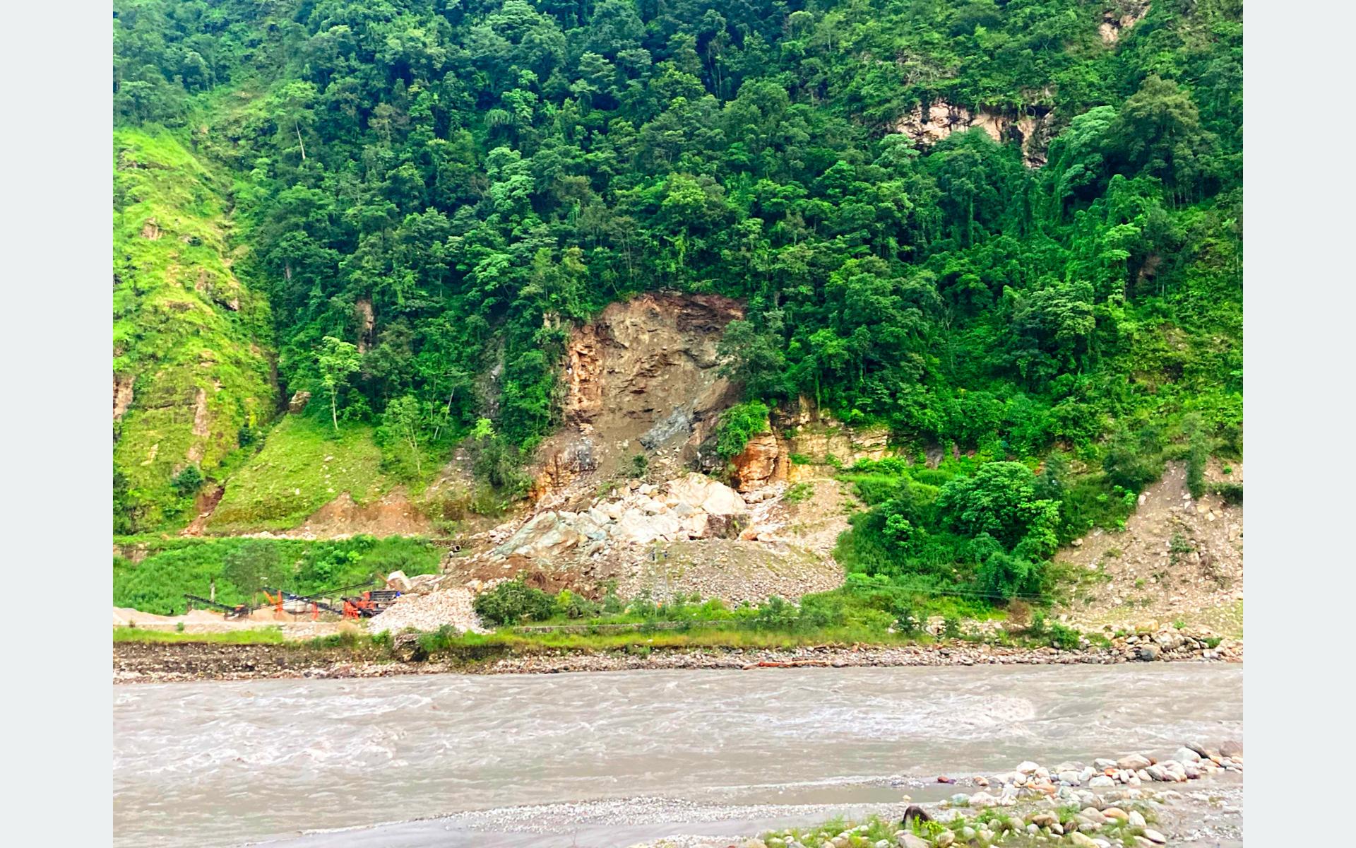 तीन दिनदेखि कालीगण्डकी ‘करिडोर’ ठप्प