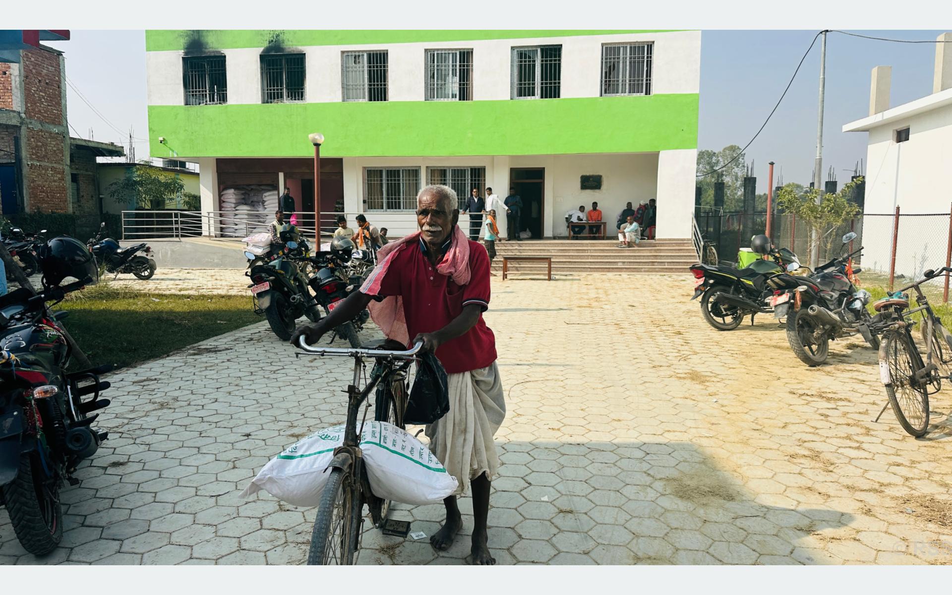 औरही गाउँपालिकाले किसानलाई दियो अनुदानमा गहुँको बीउ