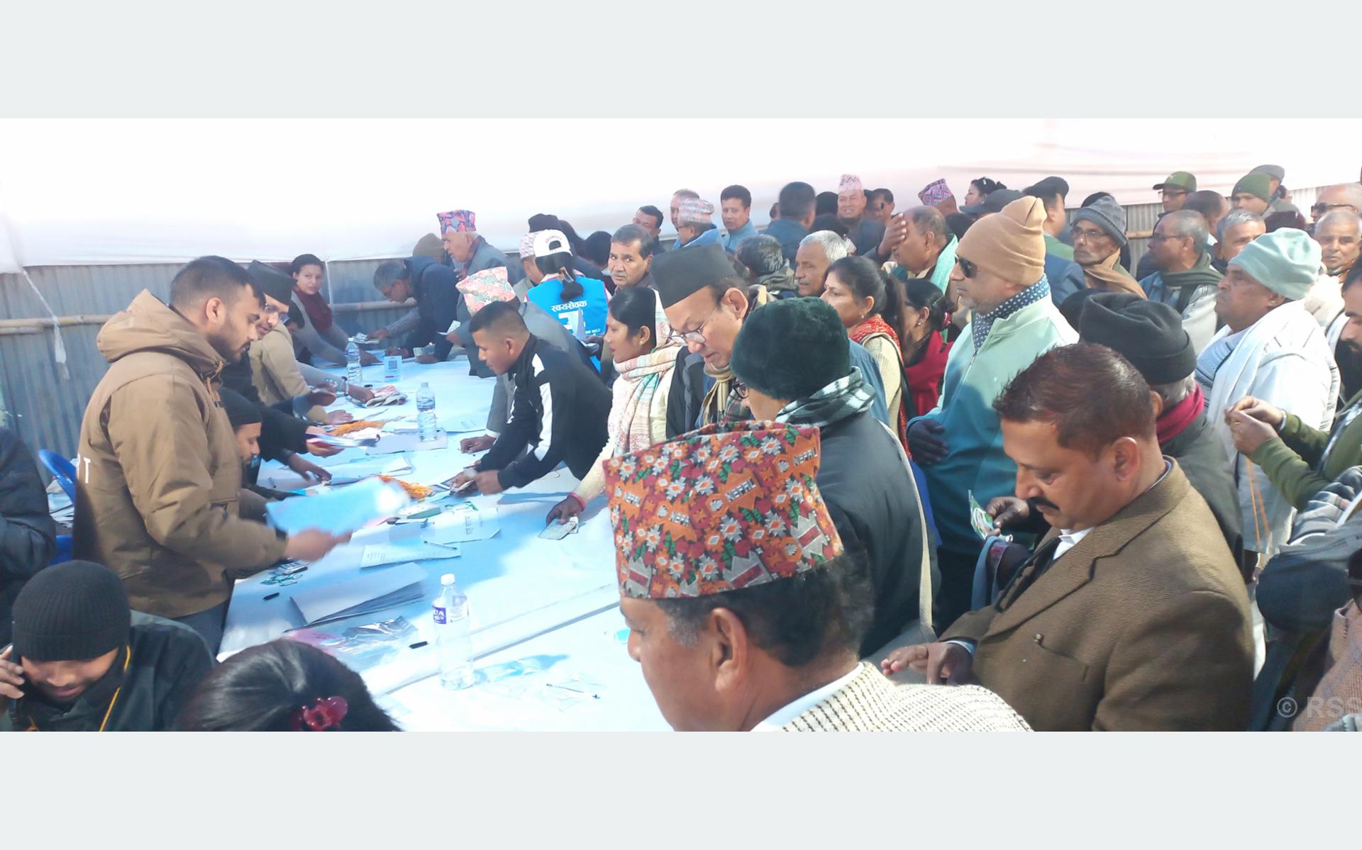 कांग्रेस विशेष महाधिवेशनः आज बिहानैदेखि प्रतिनिधिको नाम दर्ता सुरु
