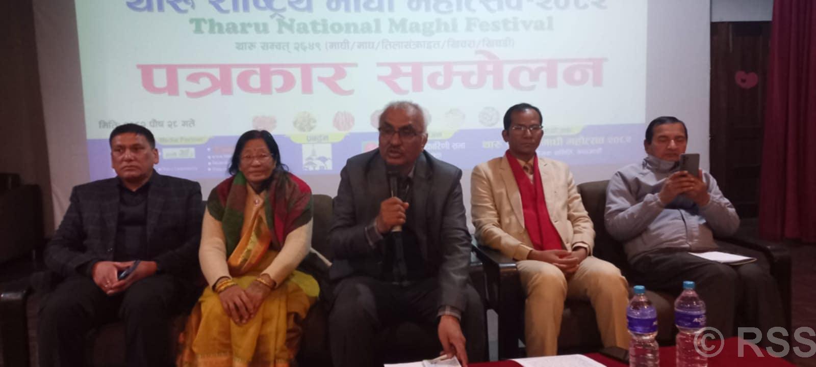 काठमाडौंमा दुईदिने थारु राष्ट्रिय माघी महोत्सव हुने