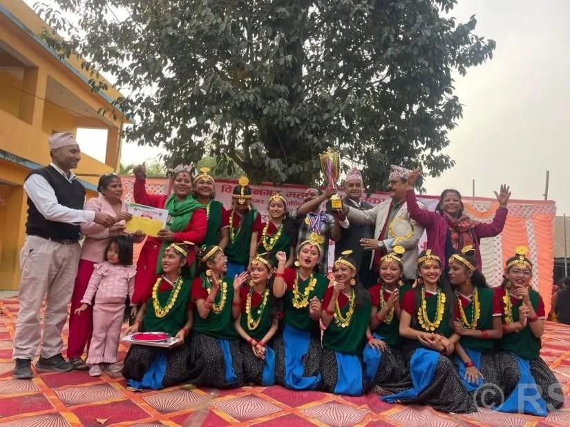 विराटनगरमा अन्तरविद्यालय लोकनृत्य प्रतियोगिता सम्पन्न
