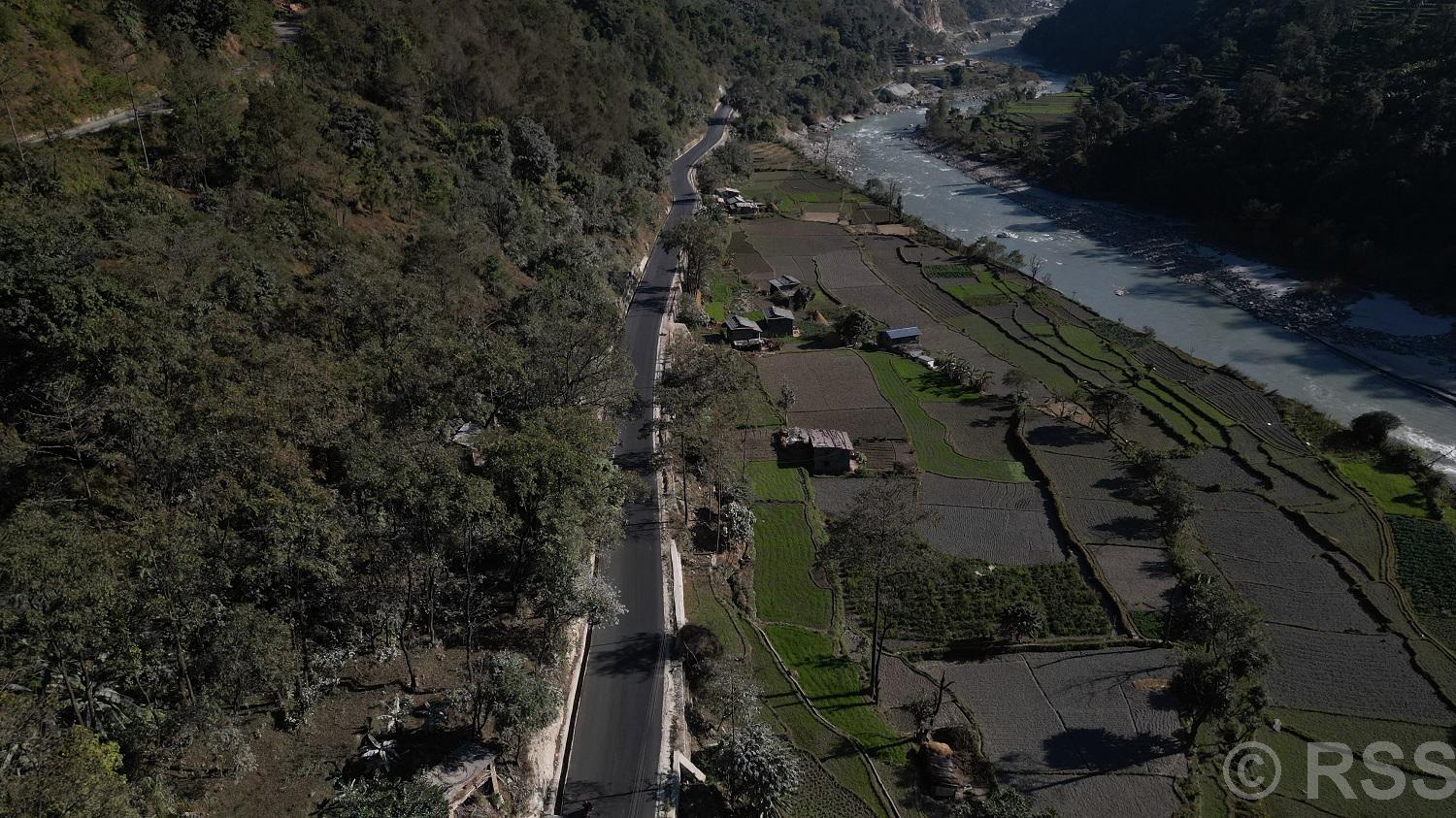 मालढुंगा–बेनी सडक स्तरोन्नति सम्पन्न, अब यात्रा अवधि छोटिने
