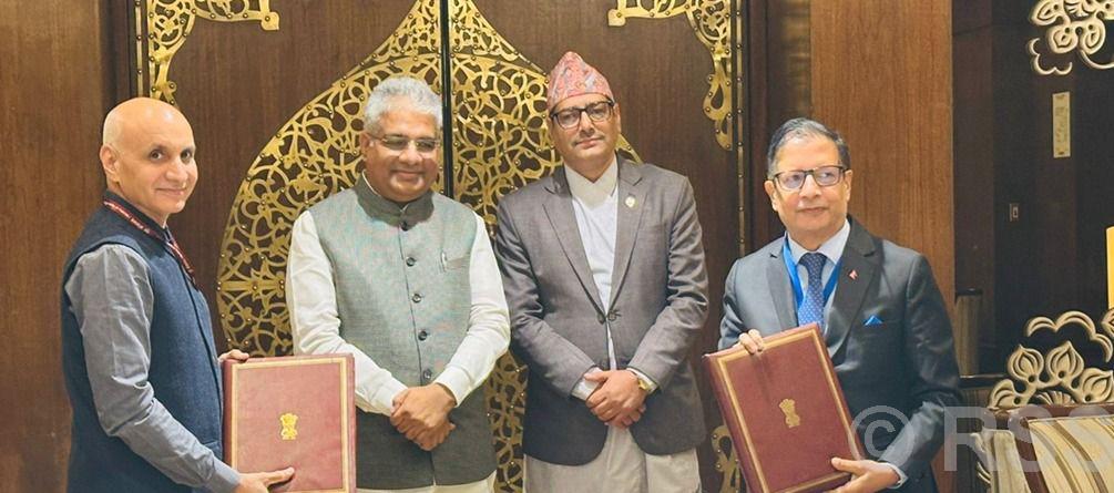 नेपाल र भारतबीच जैविक विविधता संरक्षणसम्बन्धी समझदारीपत्रमा हस्ताक्षर