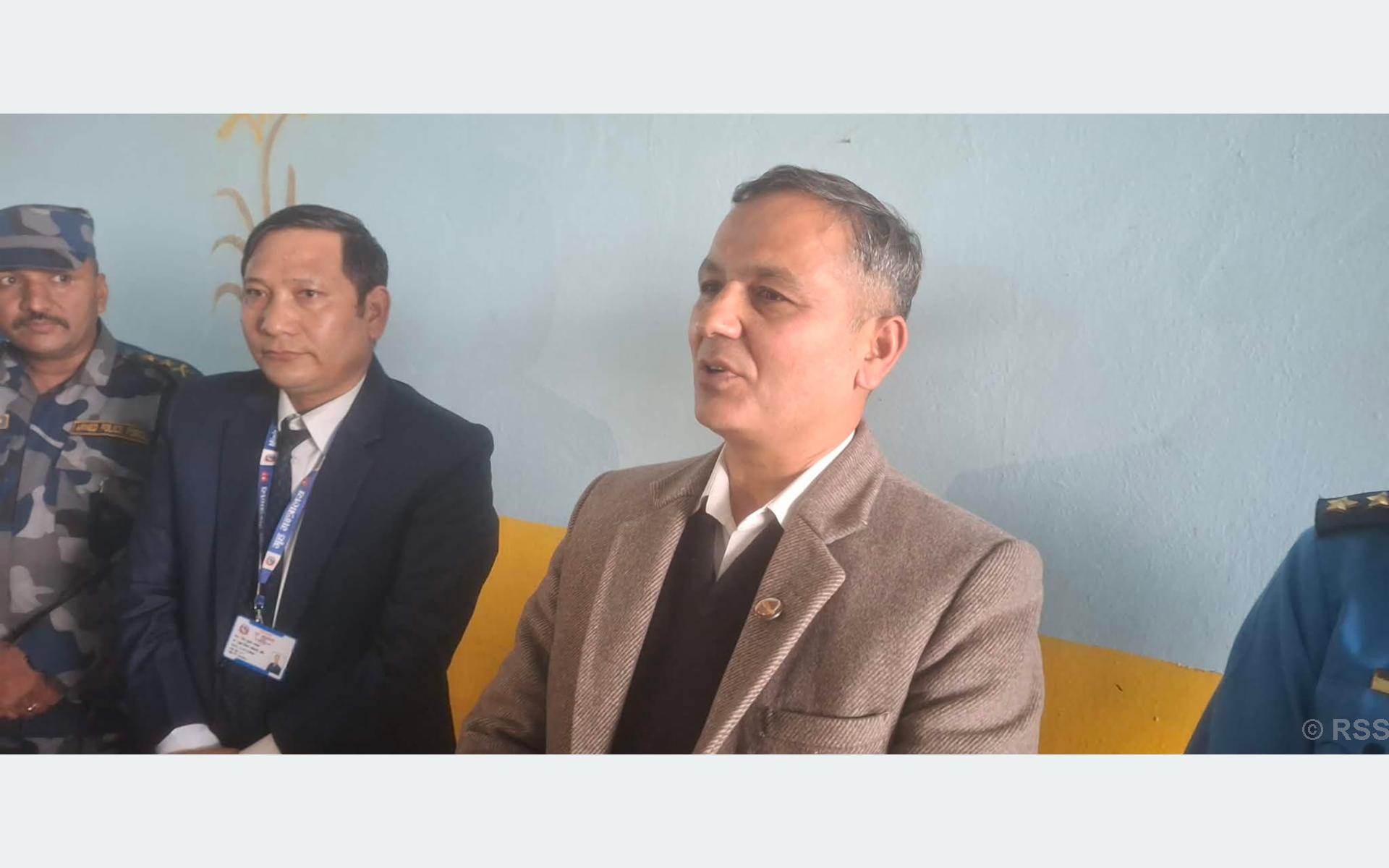 स्वच्छ, शान्तिपूर्ण र भयरहित वातावरणमा निर्वाचन सम्पन्न हुन्छः गृहमन्त्री अर्याल