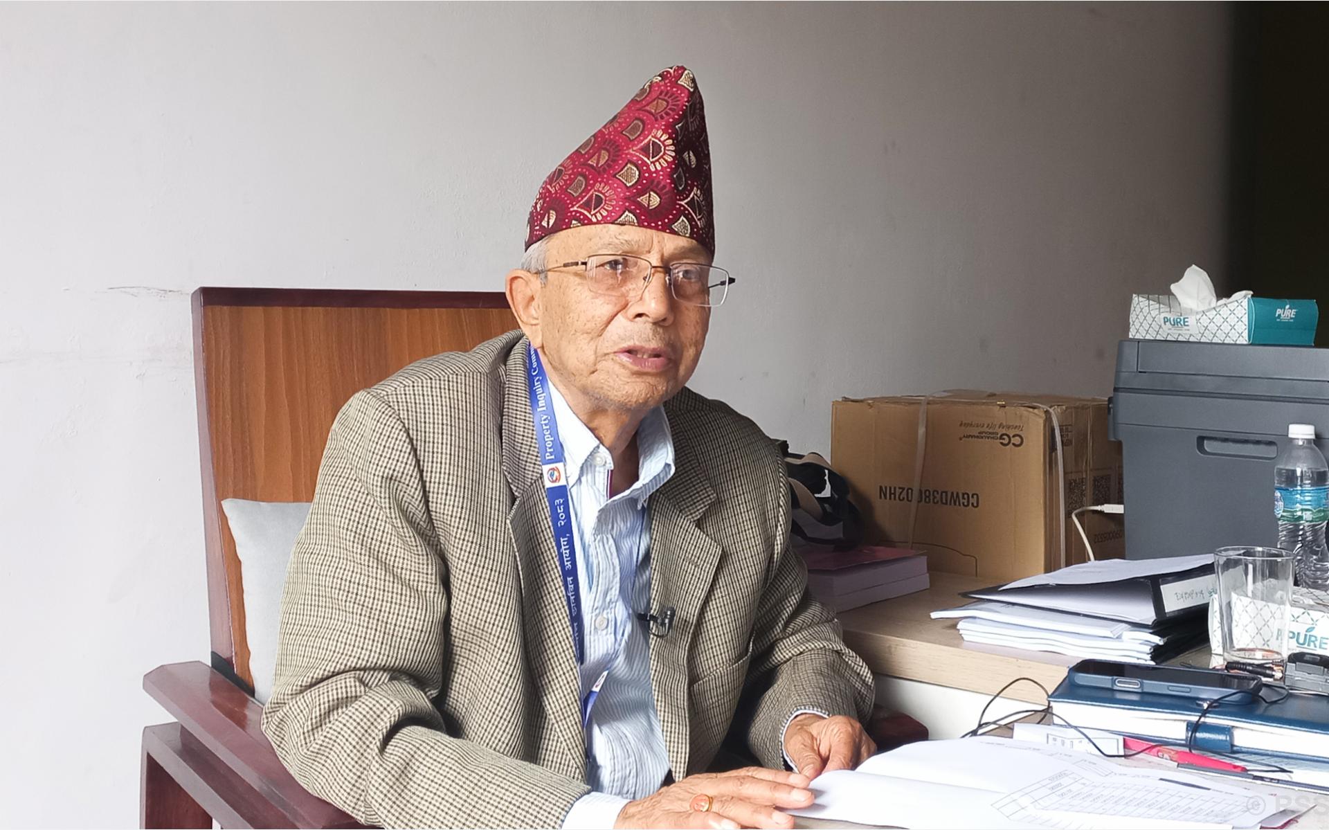 सम्पत्ति छानबिन आयोगका अध्यक्षलाई प्रश्न- आयोगले छानबिन कसरी अघि बढाउँछ ?