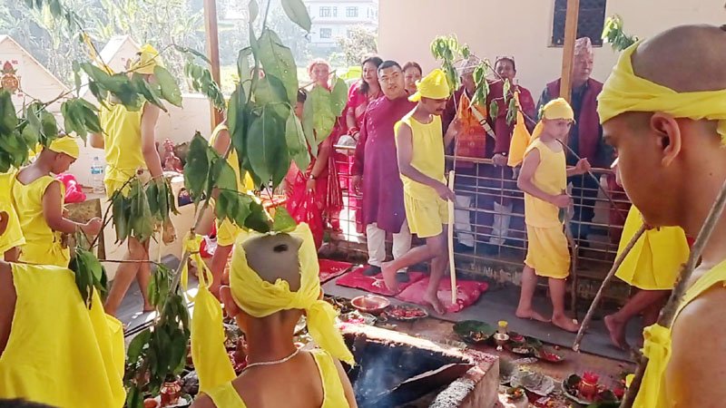 फजुल खर्च जोगाउन सिन्धुलीमा सामूहिक व्रतबन्ध सम्पन्न