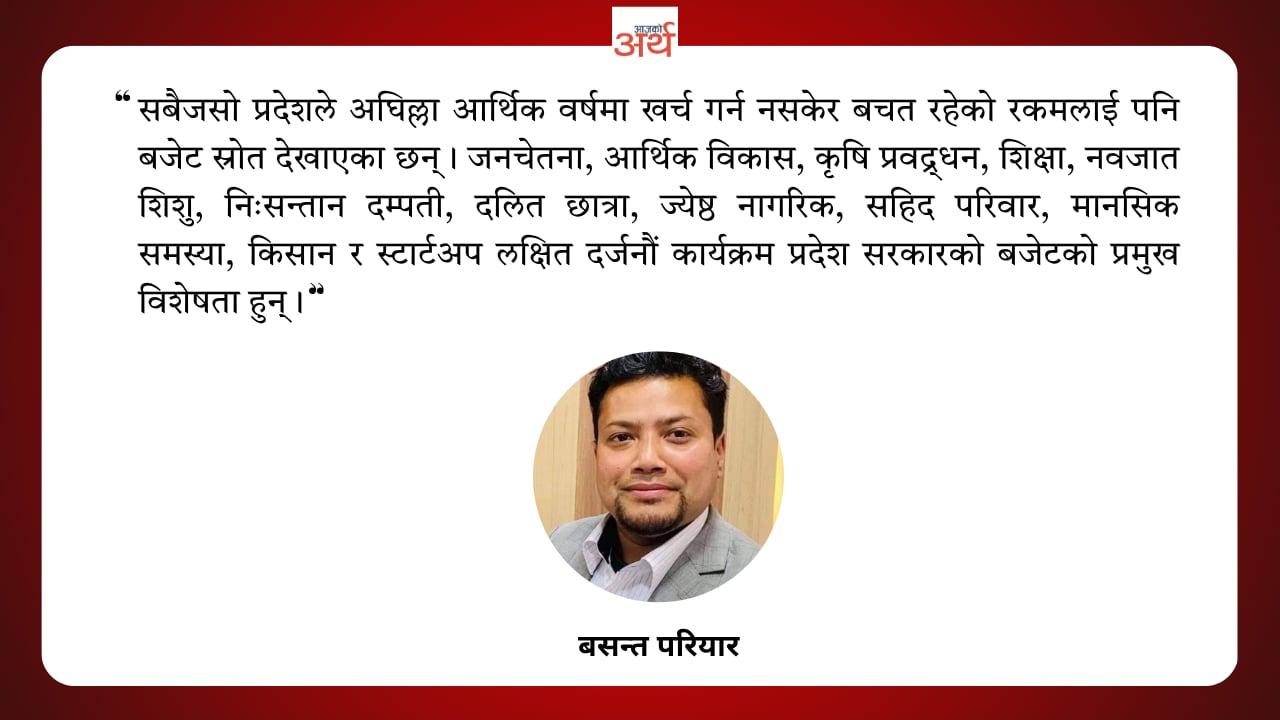 यस्ता छन् सातै प्रदेशका बजेटको विशेषता