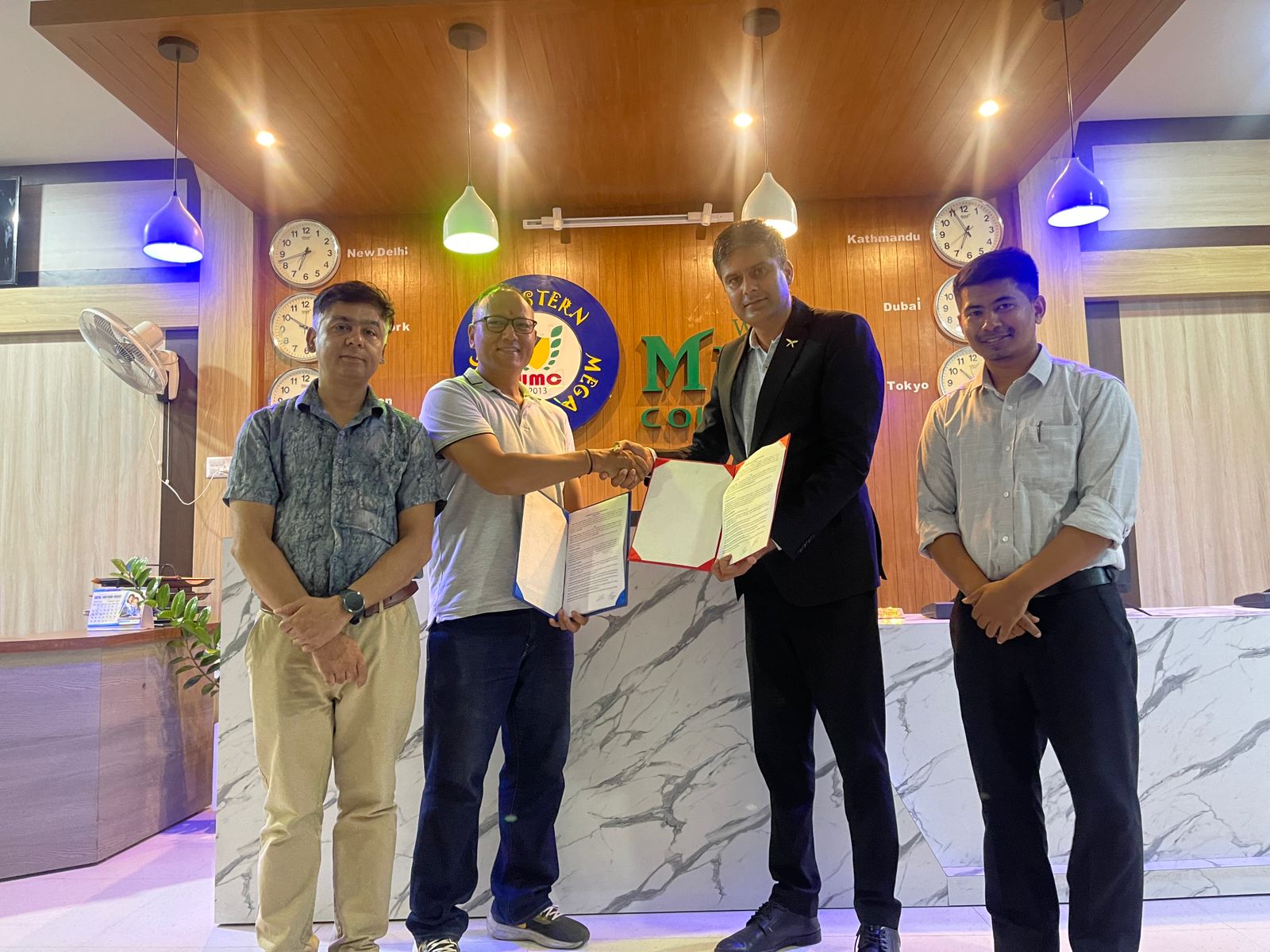 लुम्बिनी क्षेत्रमा एआई अनुसन्धान र विकास केन्द्रको स्थापना: एलटीआईसी र वेस्टर्न मेगा कलेजबीच ऐतिहासिक सम्झौता