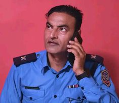 ‘सक्किगोनि’मा प्रहरीको भूमिका निभाउने कलाकार आचार्य पक्राउ