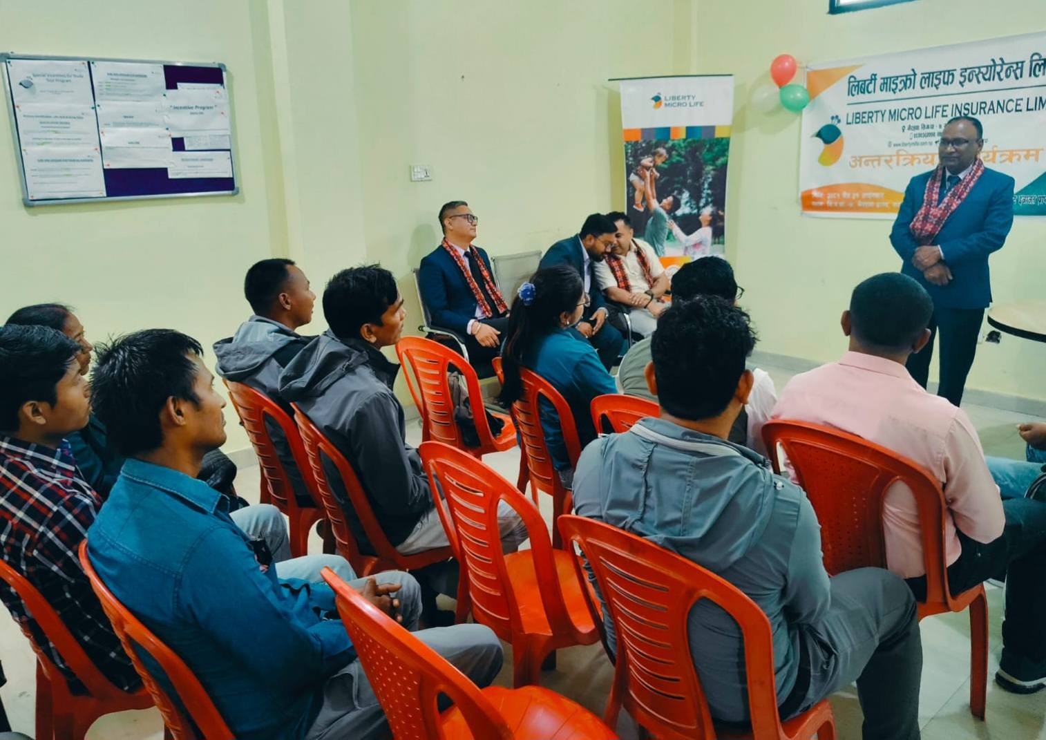 लिबर्टी माइक्रो लाइफको ग्रामीण तहमा बीमा सचेतना अभियान
