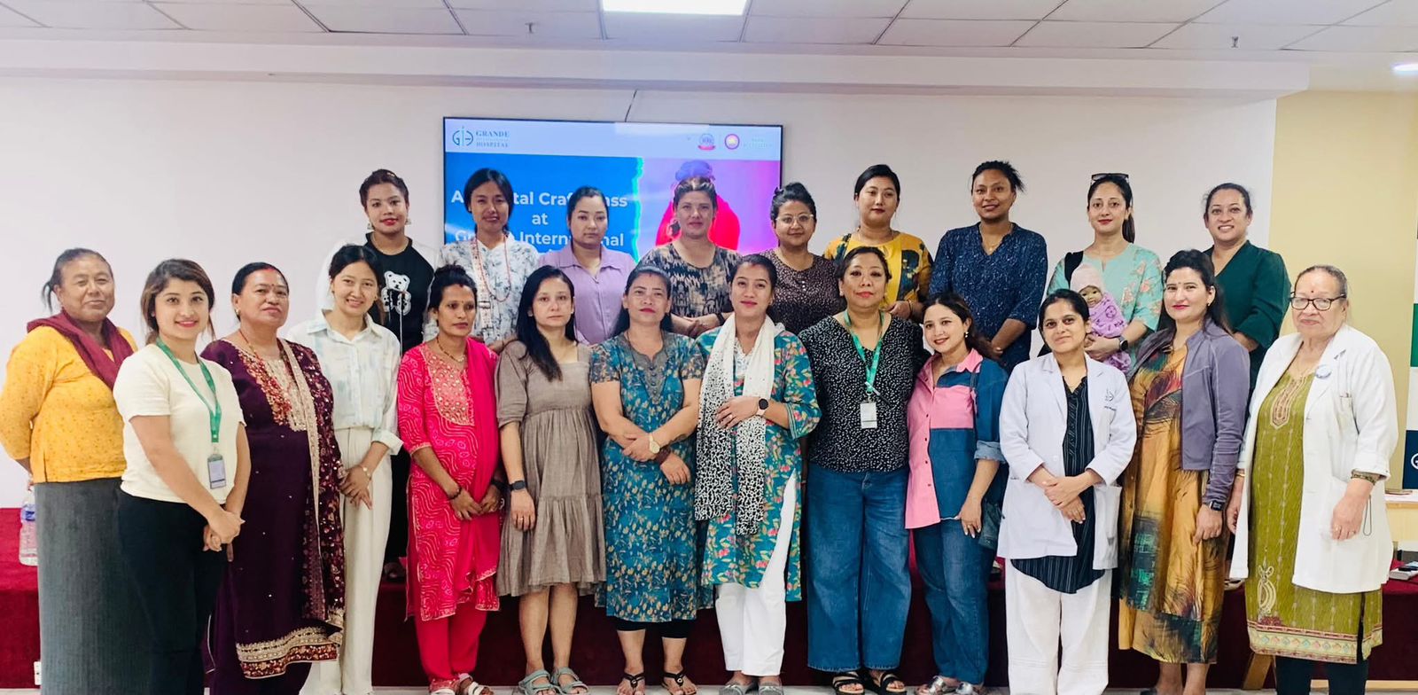 ग्राण्डीमा निःशुल्क गर्भसंस्कार कक्षा सञ्चालन