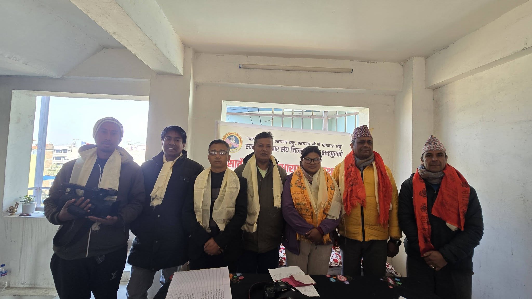 स्वतन्त्र पत्रकार संघ भक्तपुरको साधारणसभा तथा पाँचौ अधिवेशन सम्पन्न, नयाँ कार्यसमिति चयन