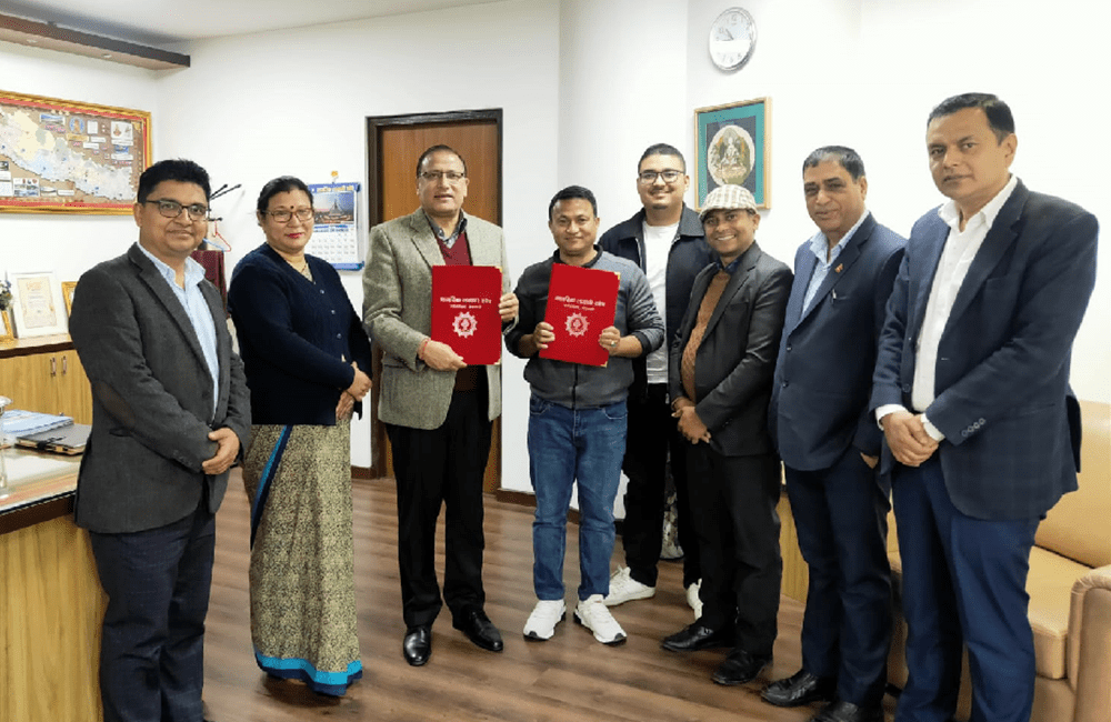 नागरिक लगानी कोष र एलसी इनर्जीबीच सम्झौता