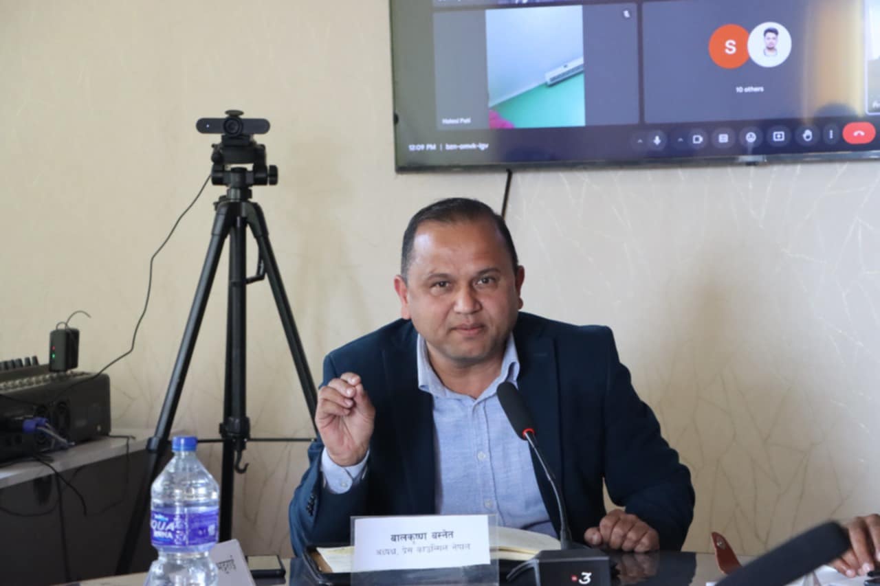 सामाजिक सञ्जालमा राम्रो नदेख्ने र नलेख्ने गलत भाष्य रोकौं : अध्यक्ष बस्नेत