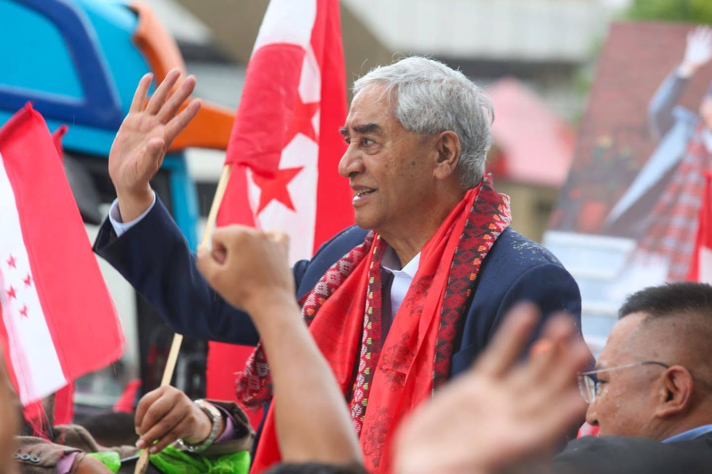म नेता बनेर होइन, यस महान् राष्ट्रको आजीवन नागरिक बनेर फर्किएको छु : शेरबहादुर देउवा
