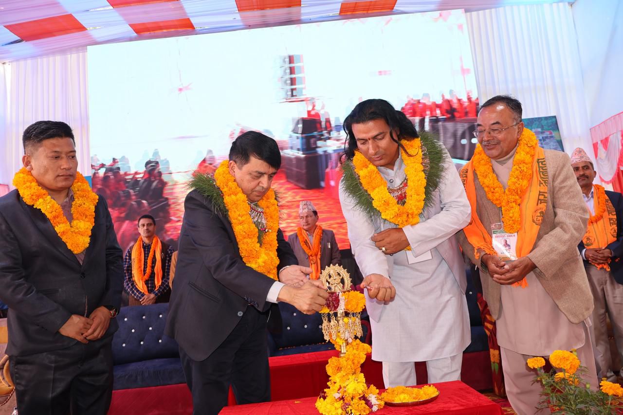 सबैभन्दा ठूलो धर्म मानव सेवा होः अध्यक्ष ढकाल
