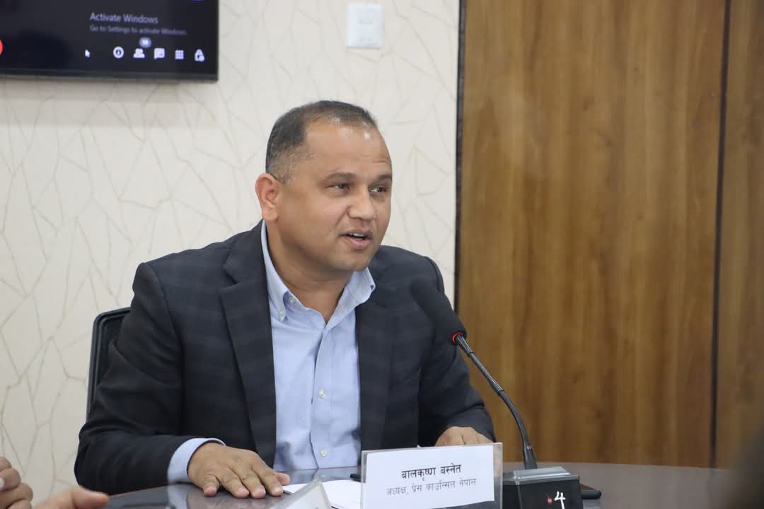 रचनात्मक पत्रकारिता काउन्सिलको प्राथमिकतामाः अध्यक्ष बस्नेत