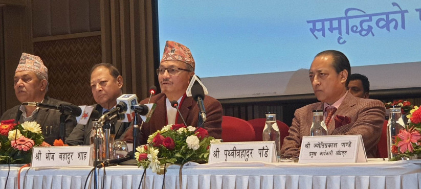 नेपाल इन्भेष्टमेण्ट मेगा बैंक लिमिटेड  नम्बर १ बैंक बन्ने: अध्यक्ष पाँडे
