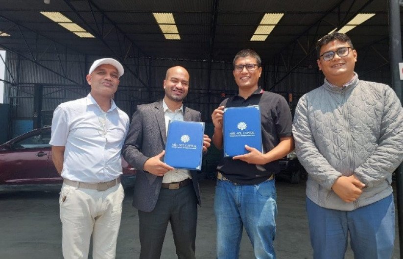 नेपाल इन्भेष्टमेन्ट मेगा बैंक र रडियरवाक अटो सर्भिसबिच सम्झौता