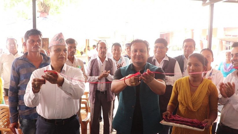 राष्ट्रिय वाणिज्य बैंक लिमिटेडको ६५ औँ एक्सटेन्सन काउन्टर शुभारम्भ