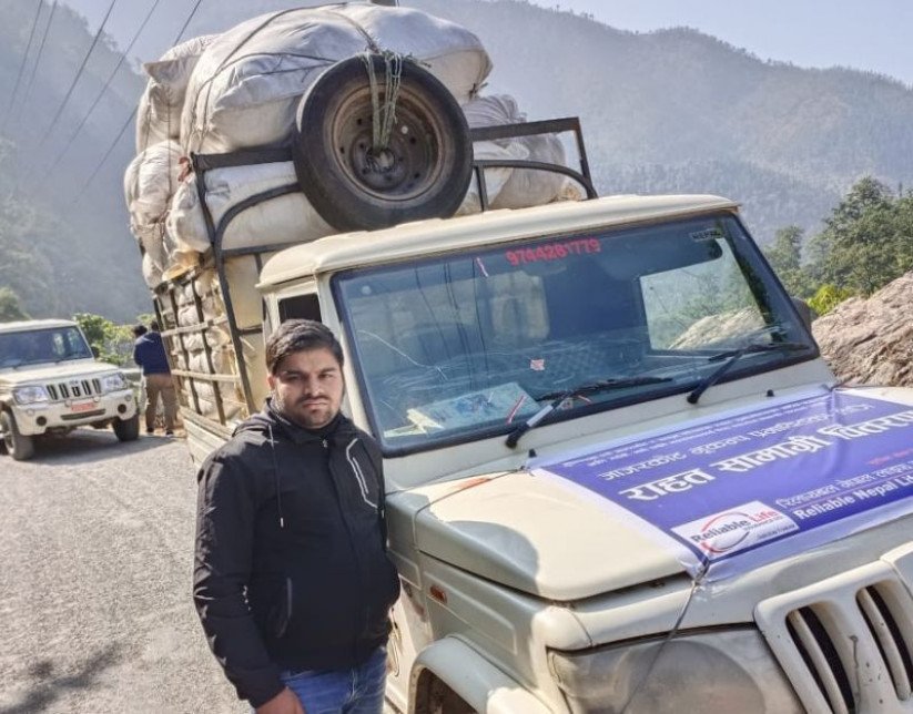 भूकम्प पीडितका लागि ५ लाख बराबरको कम्बल सहयोग: रिलायबल नेपाल